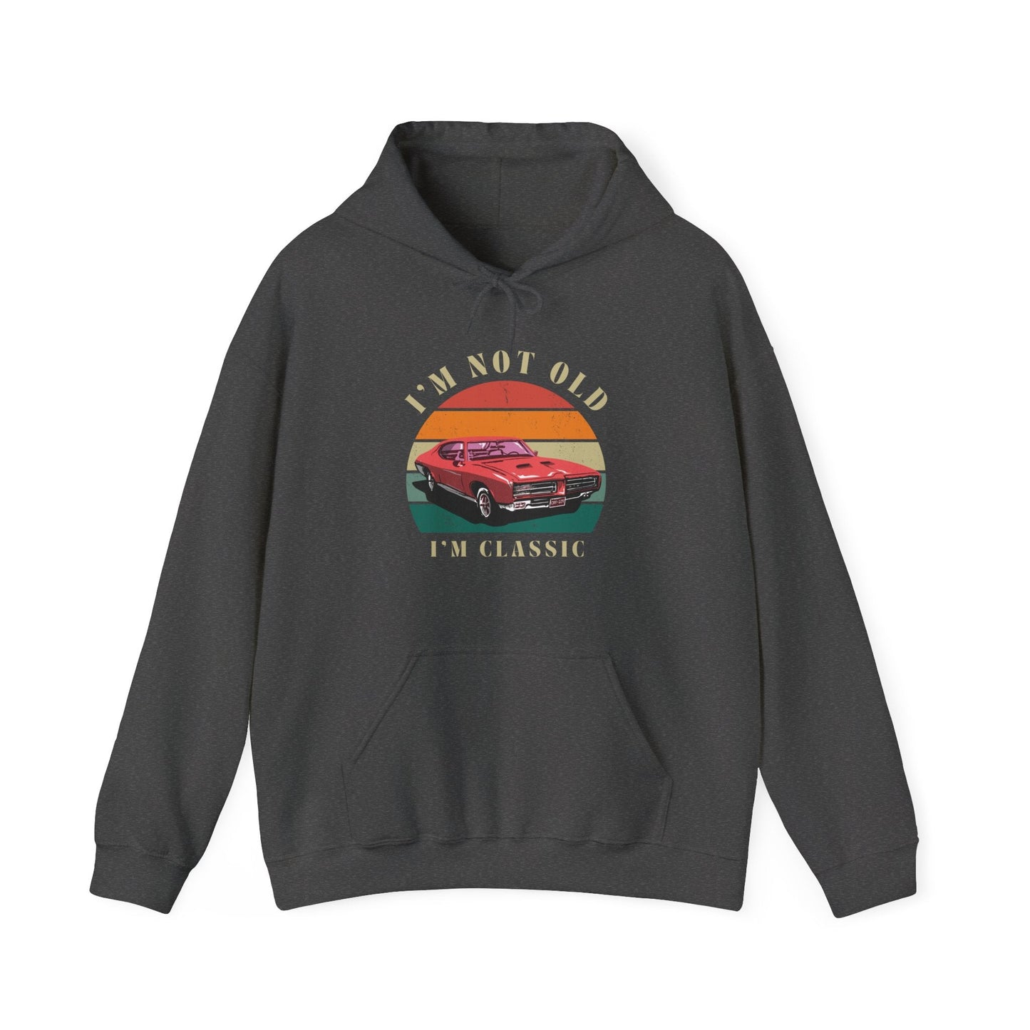 Vintage Classic Humour Logo Hoodie 