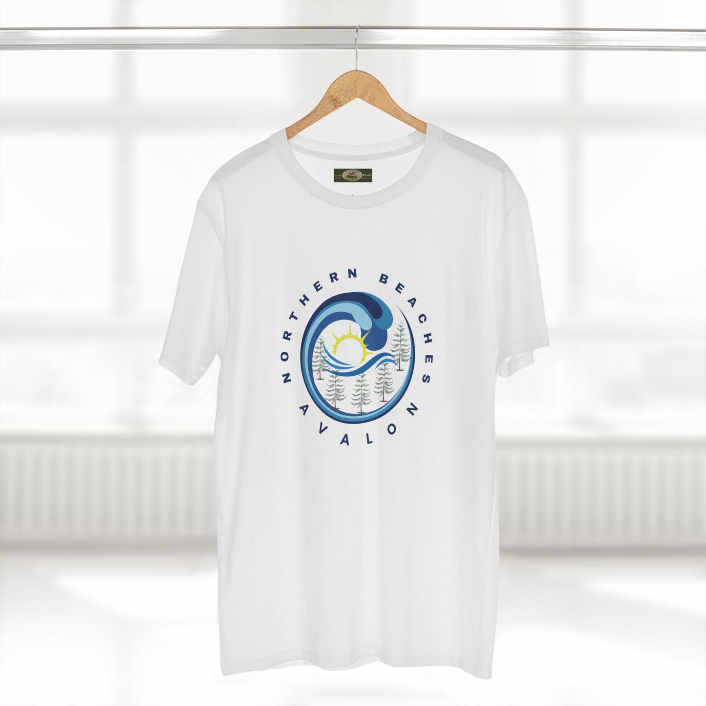 Lost Manly Northern Beaches original Avalon Custom Logo edition T-Shirt - Lost Manly Shop