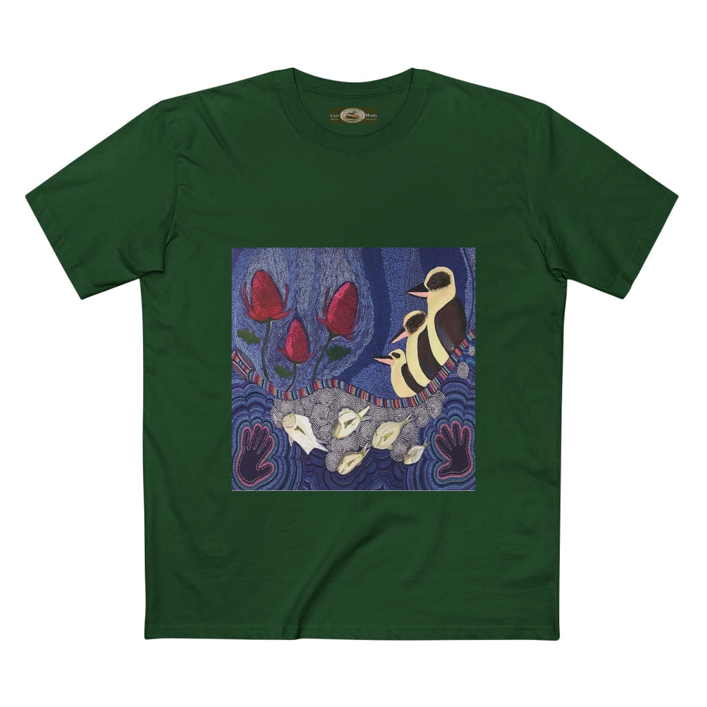 Australian Natives painting Northern Beaches printed T-Shirt Ogo Merch