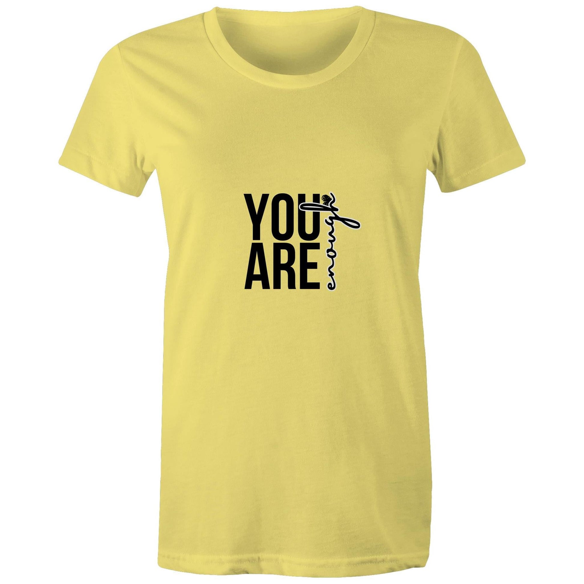 Maple Tee You are Enough Logo 