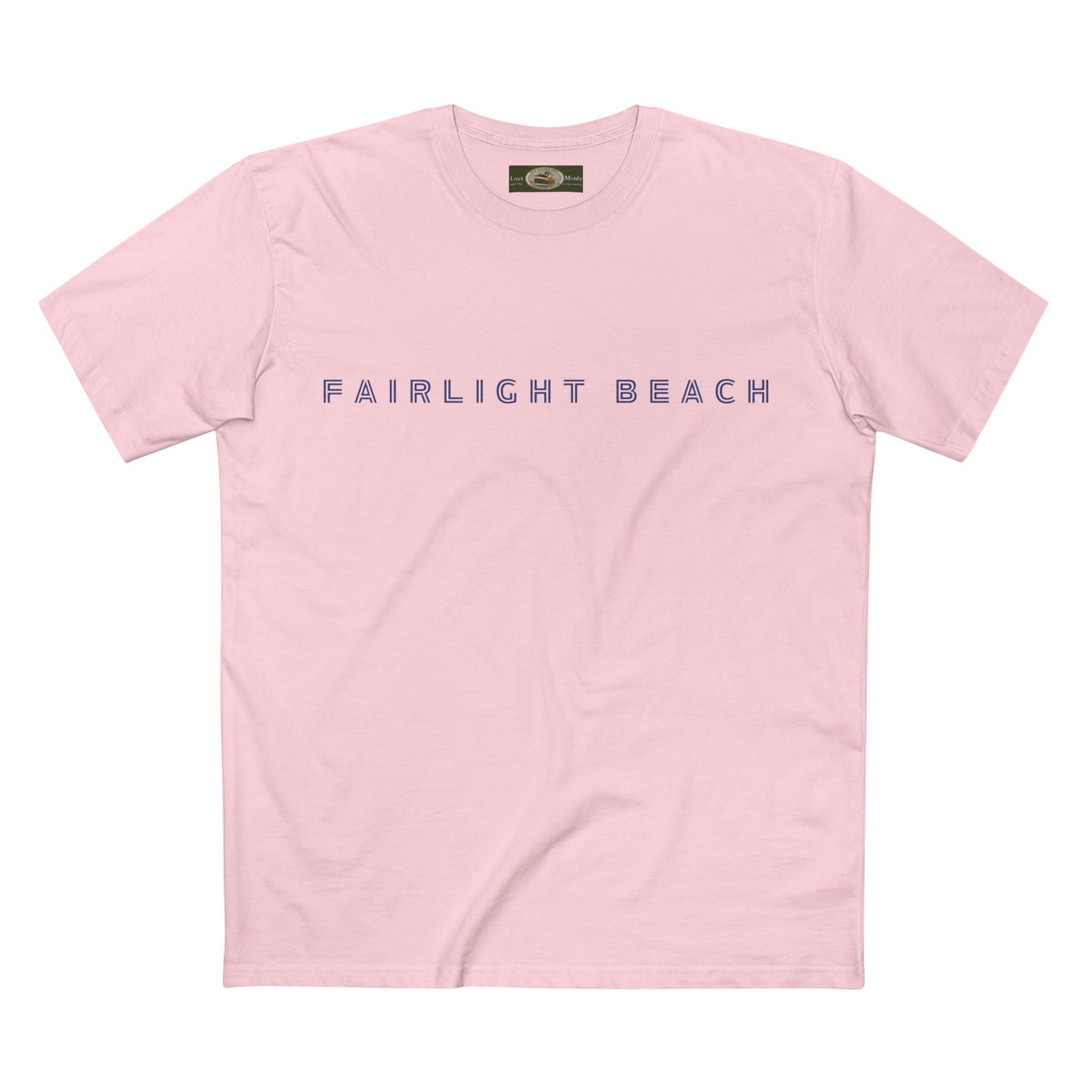 Fairlight Beach Northern Beaches Sydney Australia Printed Logo T-Shirt Printify