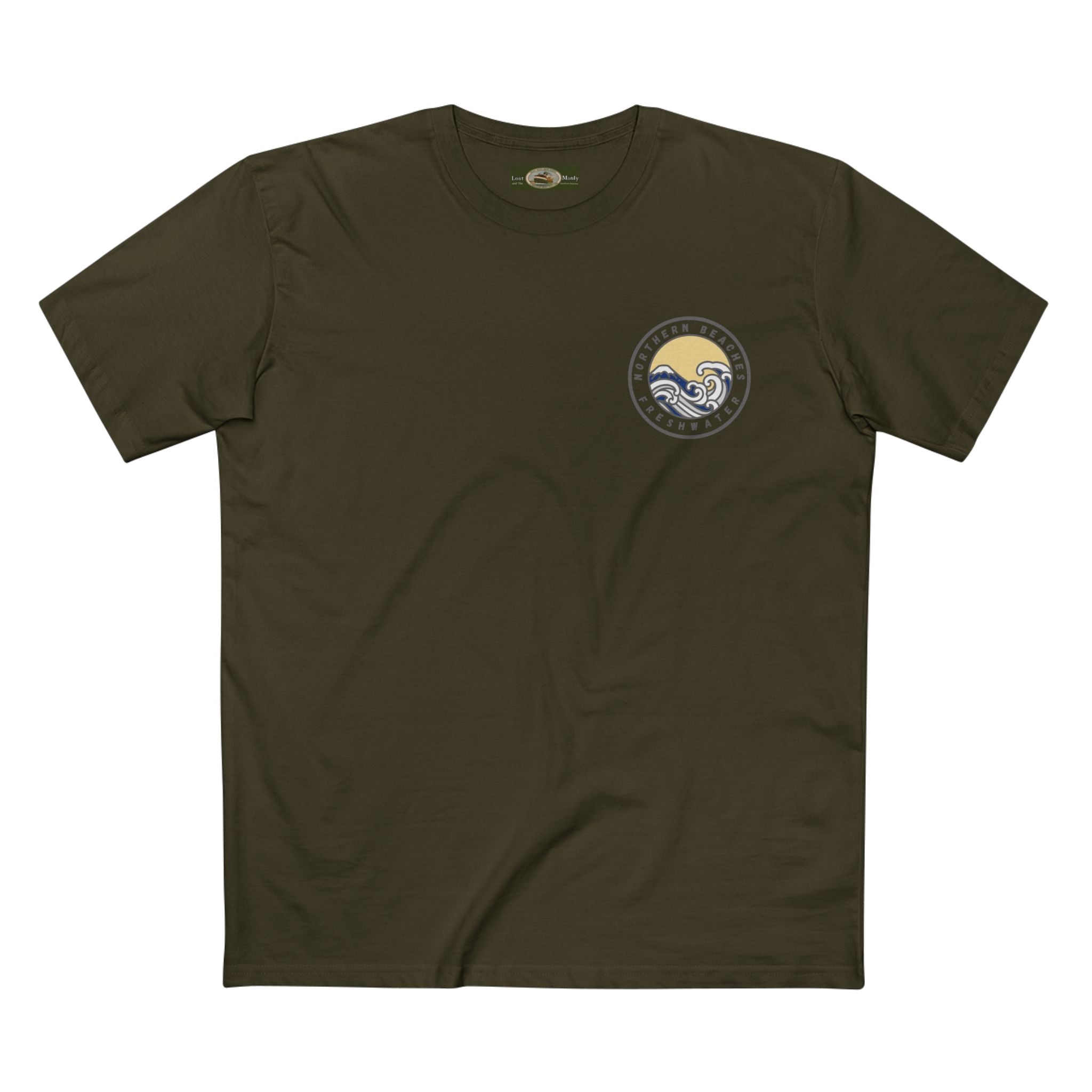 Freshwater Northern Beaches Sydney Australia Printed Logo T-Shirt Printify