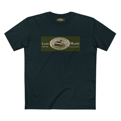 Lost Manly T-Shirt Original Lost Manly Trademark Custom Logo Limited Edition - Lost Manly Shop