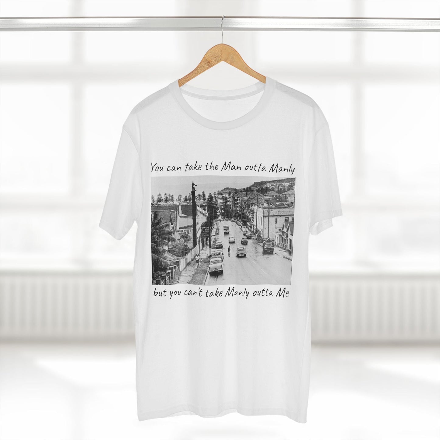 Manly Vintage Style Graphic T-Shirt 
