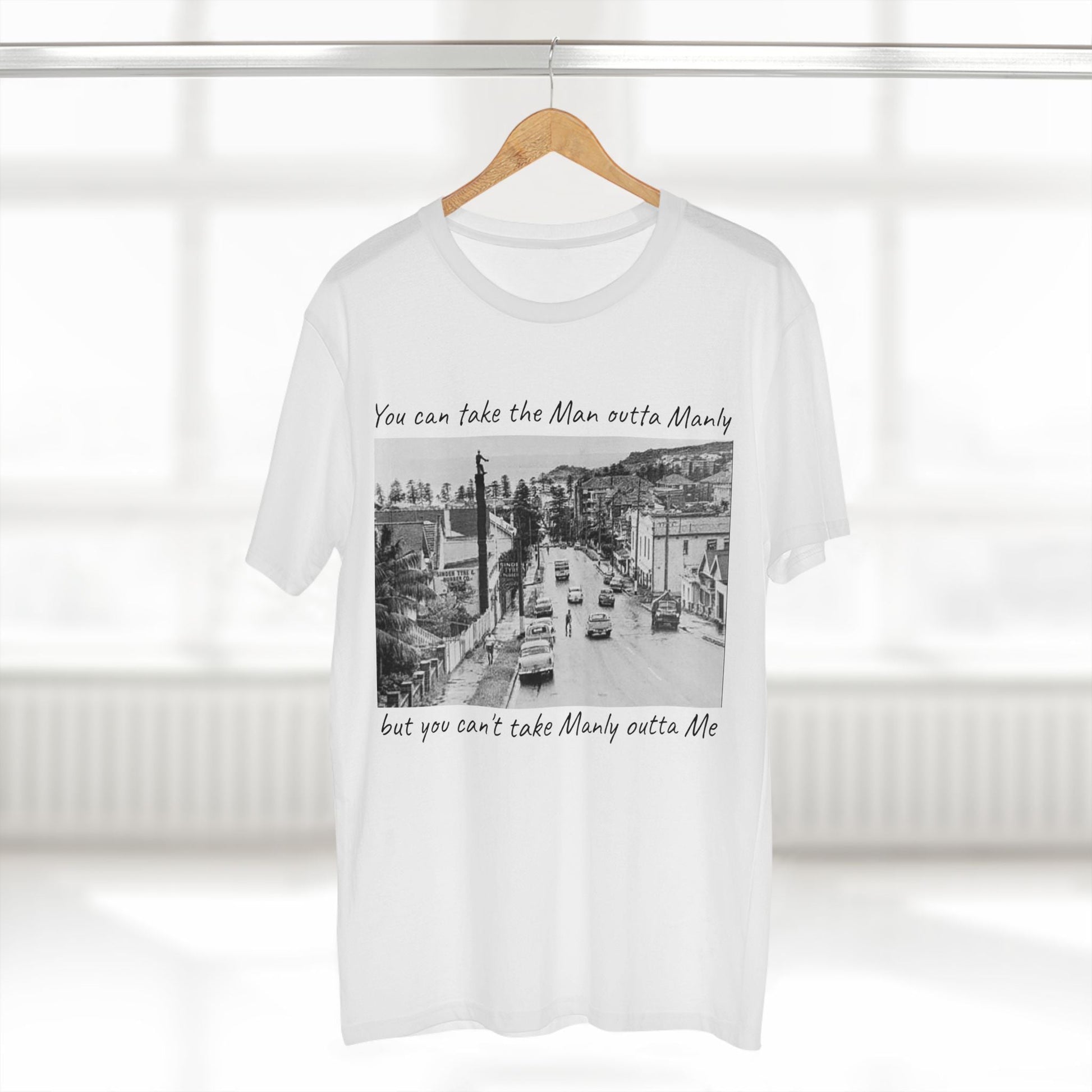 Manly Vintage Style Graphic T-Shirt 