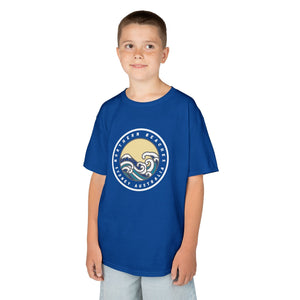 Ocean Wave Kids Cotton Tee – Northern Beaches logo 