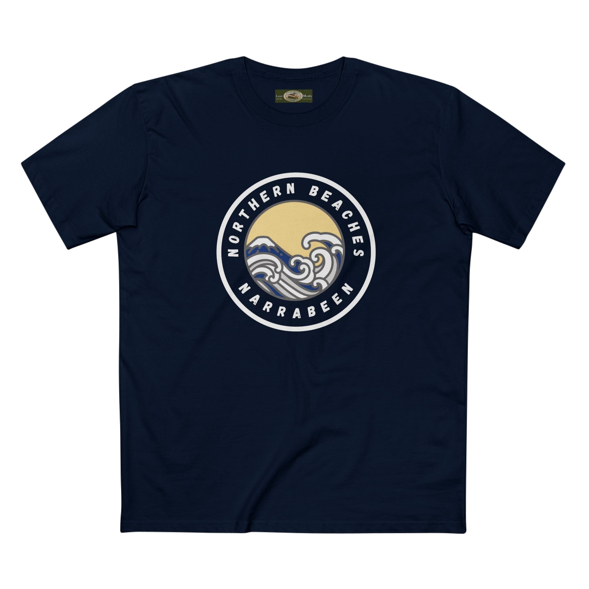 Narrabeen Northern Beaches Sydney Australia Printed Logo T-Shirt Printify