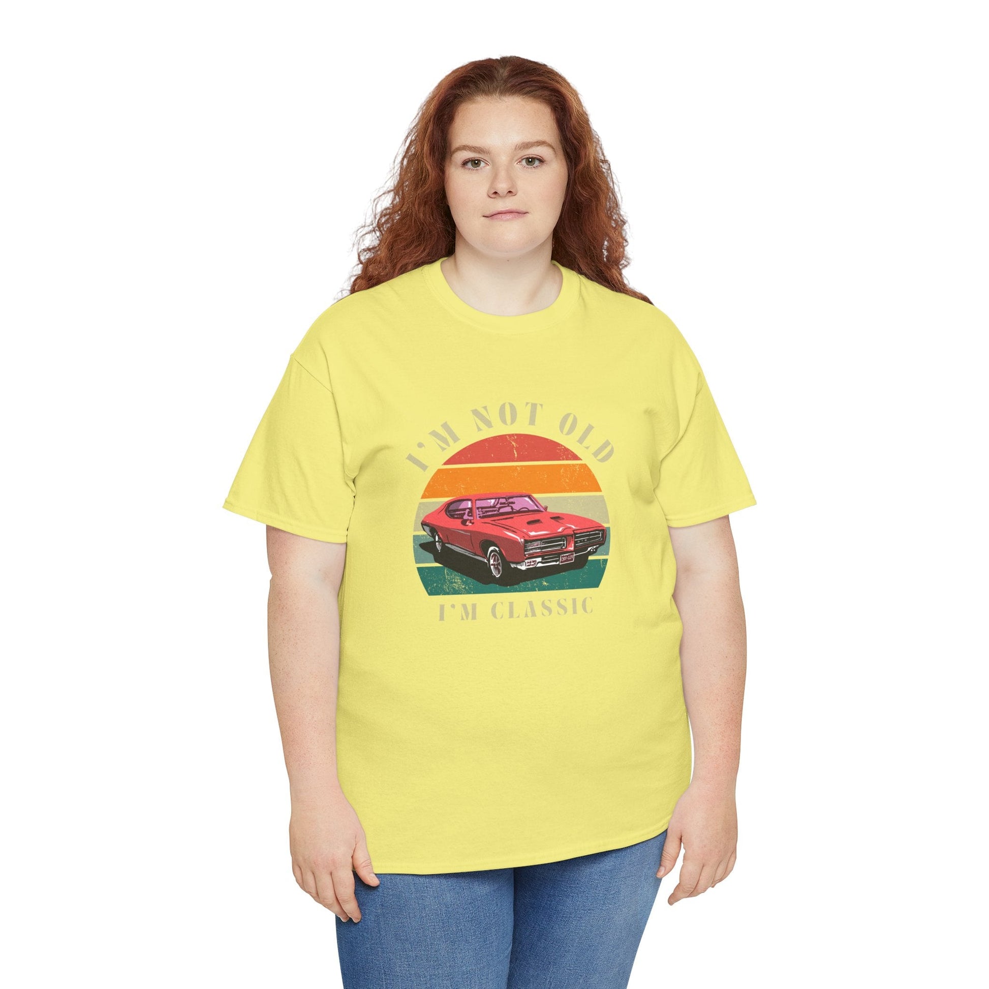 Vintage Car Lover Tee - I'm Not Old I'm Classic T-Shirt 