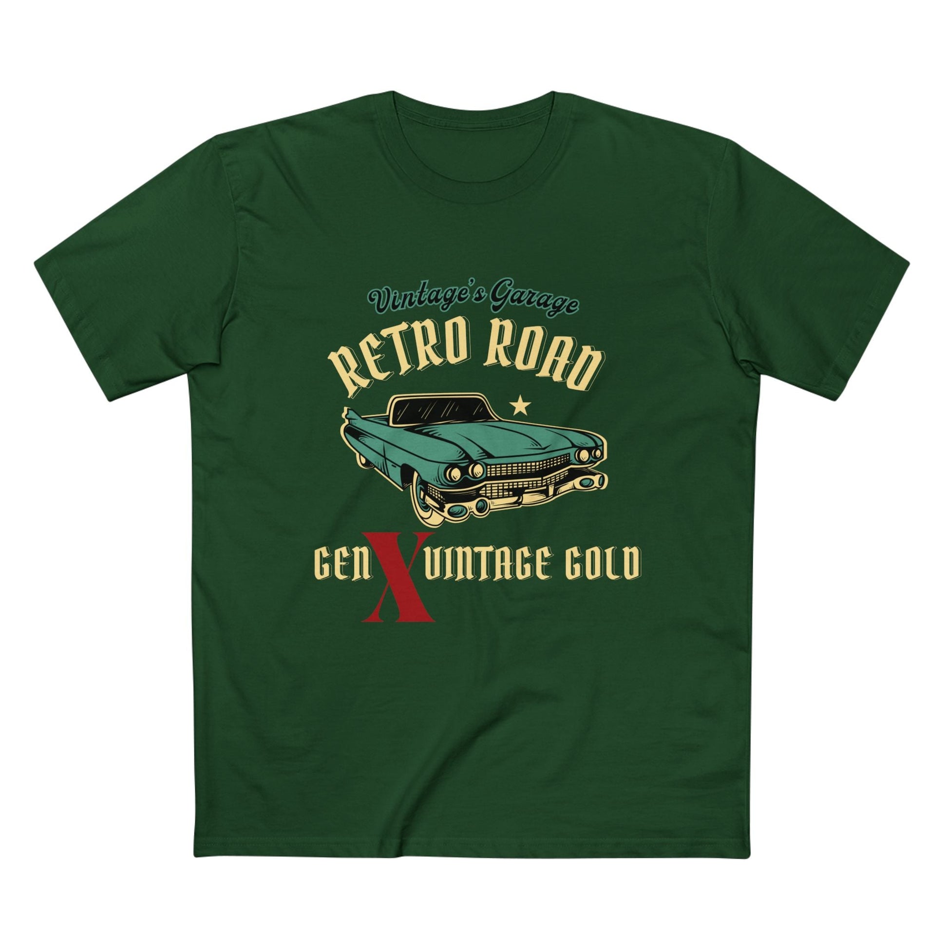 Gen X Vintage Gold Graphic Tee - Nostalgic Gen X T-Shirt, Vintage Style Tee, Gift for Generation X, Casual Wear, Retro Shirt 