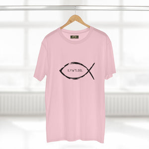 Christian Fish Acronym Adult Tee Printify