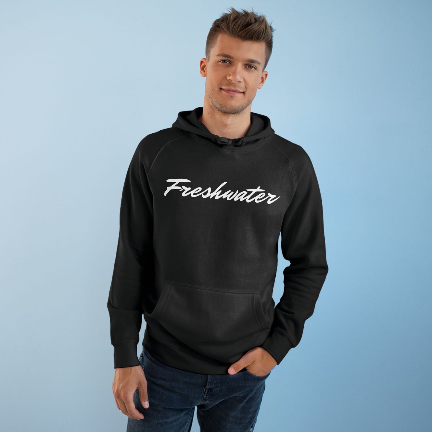 Freshwater Custom Logo Unisex Hoodie 