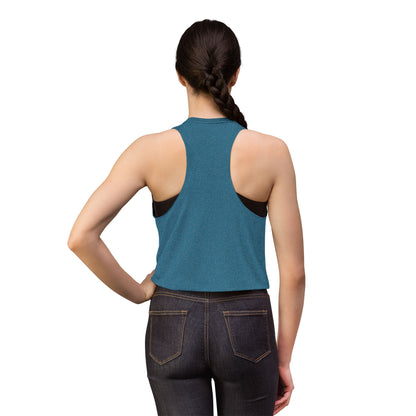 Lost Manly custom logo edition Northern Beaches Wave Crop Top – Women's Coastal Surf Graphic Tank - US Orders - Lost Manly Shop