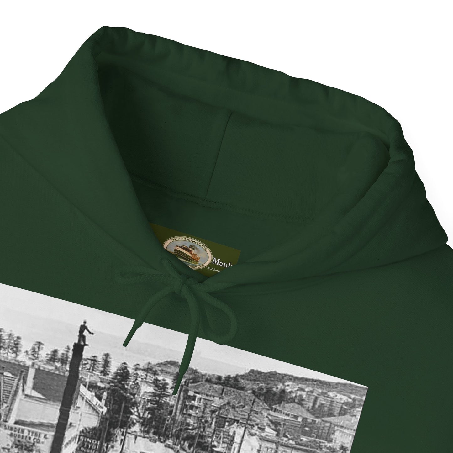 Lost Manly Custom Designed Vintage Print Hoodies - Front, Back or Both!