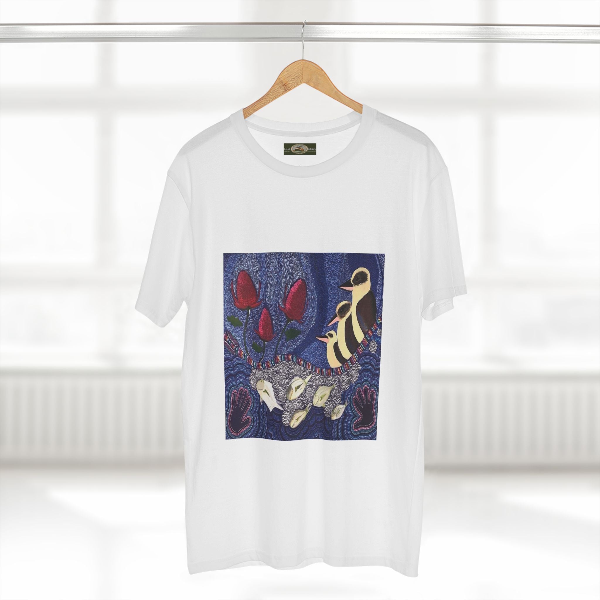 Australian Natives painting Northern Beaches printed T-Shirt Ogo Merch
