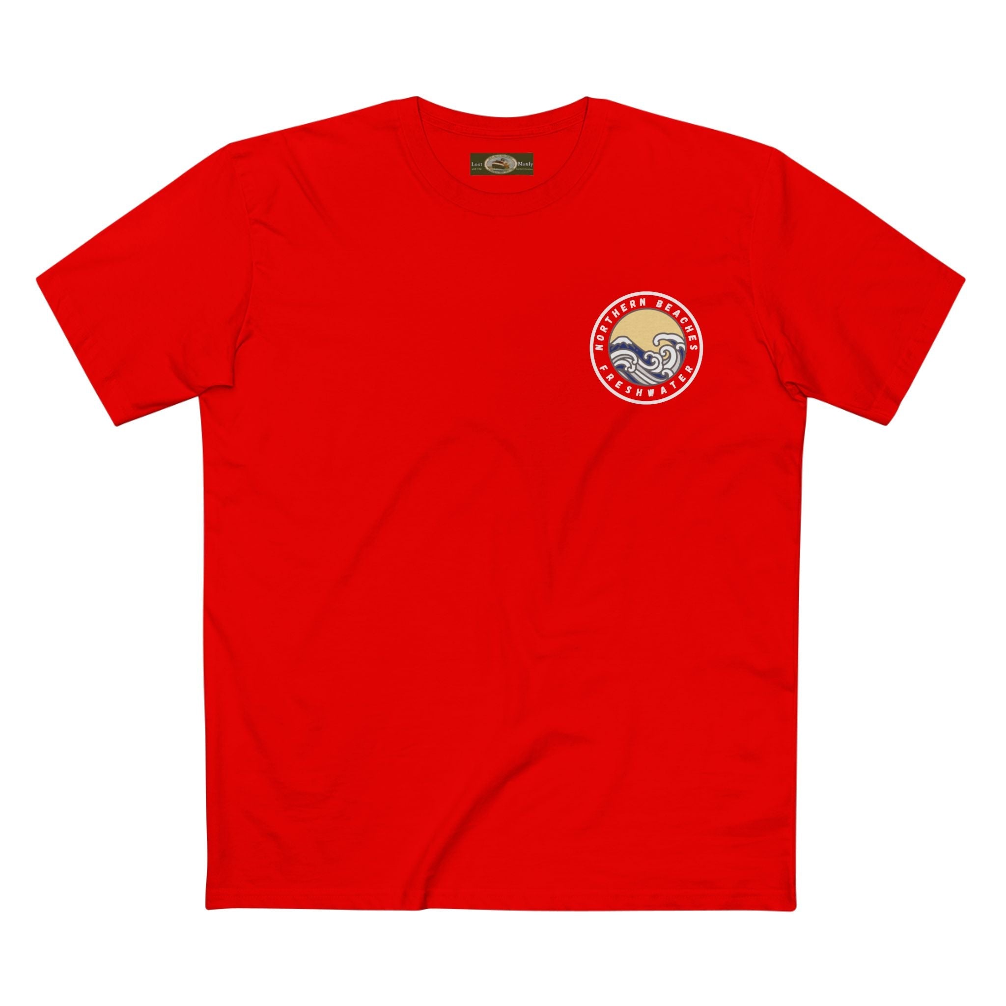 Freshwater Northern Beaches Sydney Australia Printed Logo T-Shirt Printify