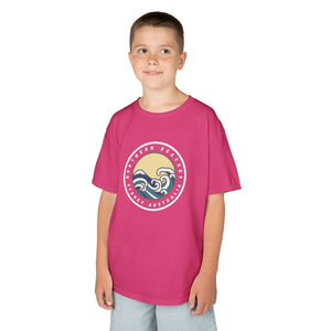 Ocean Wave Kids Cotton Tee – Northern Beaches logo 