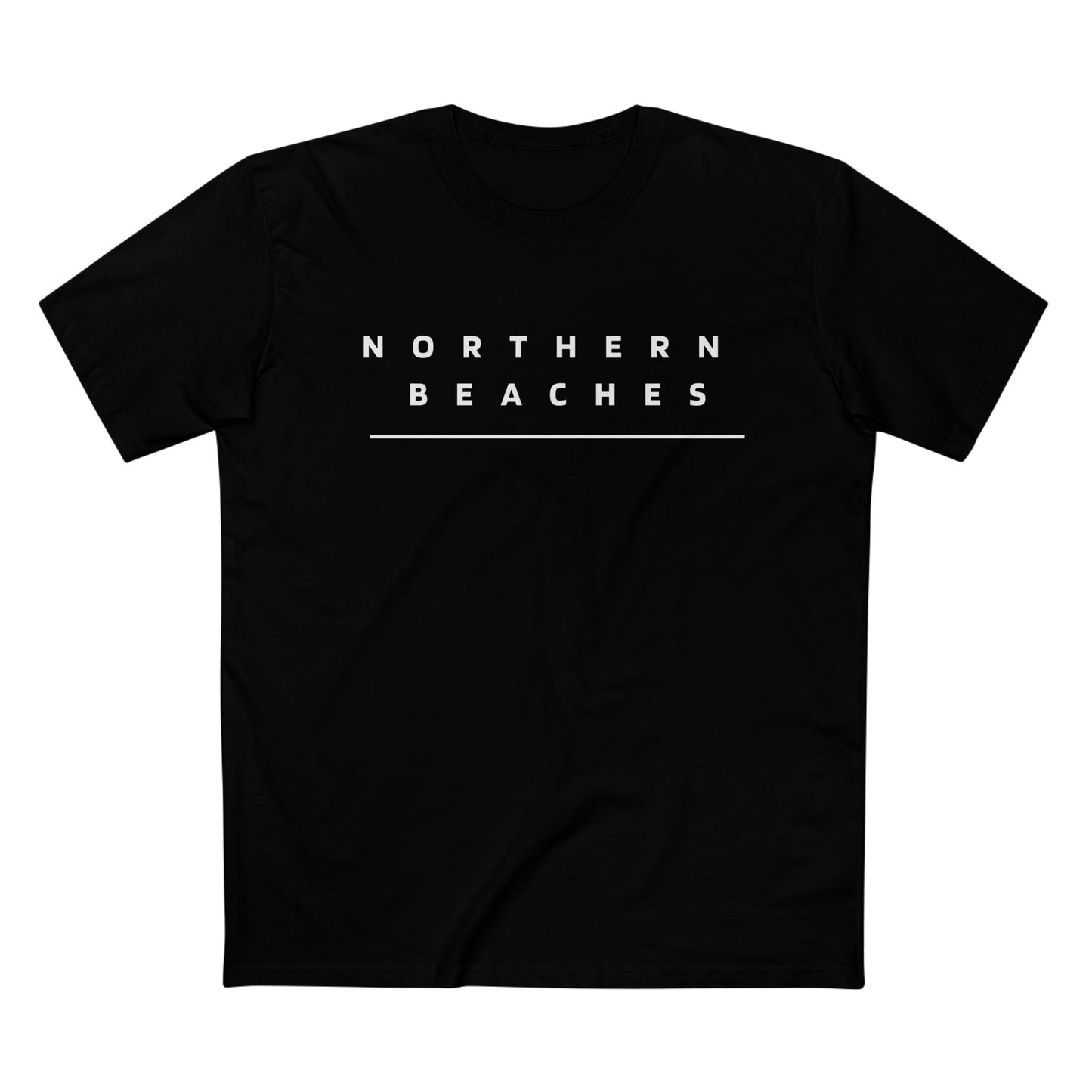 Northern Beaches custom Logo front/back Design Adult T-Shirt 
