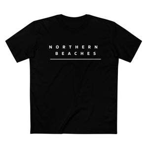 Northern Beaches custom Logo front/back Design Adult T-Shirt 