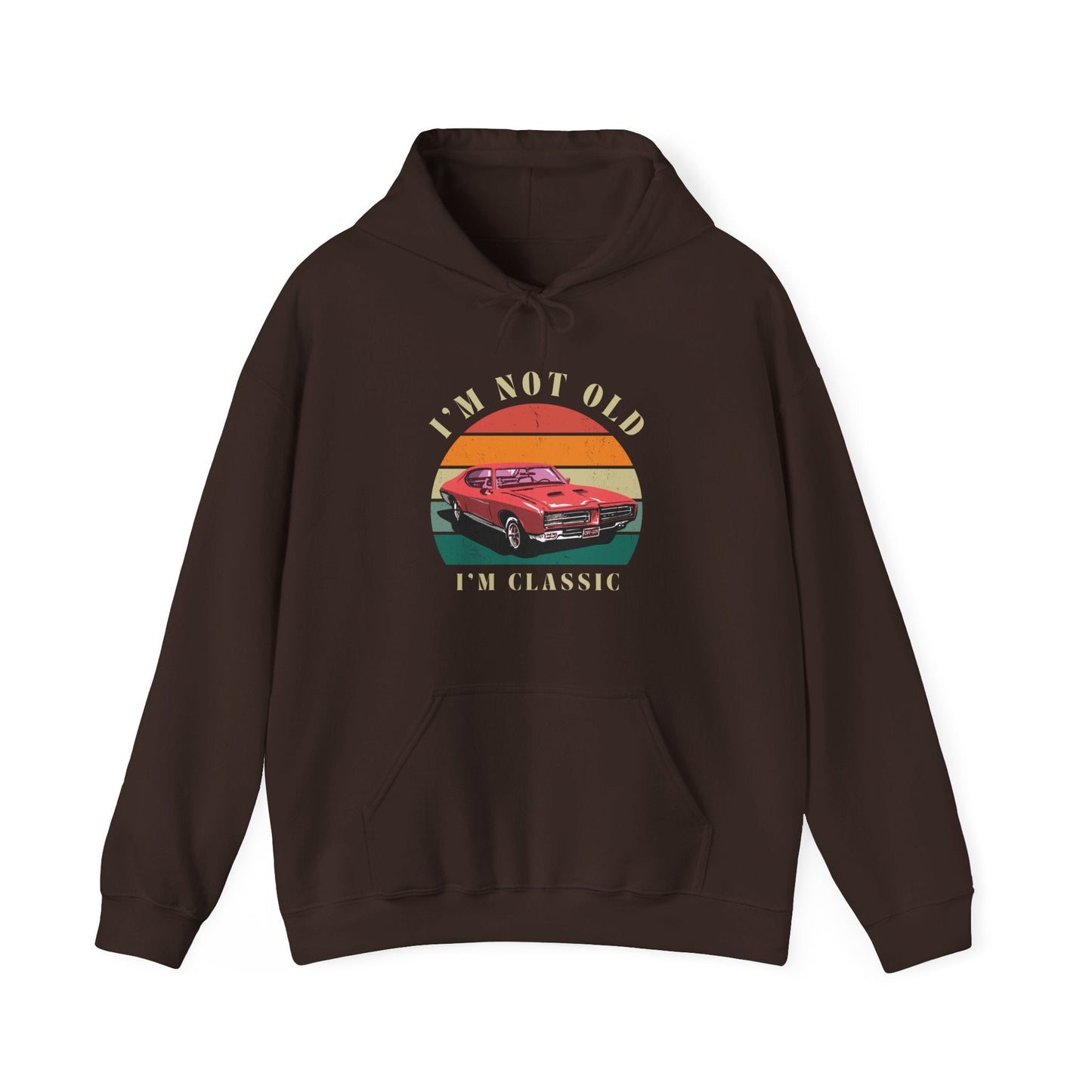Vintage Classic Humour Logo Hoodie 