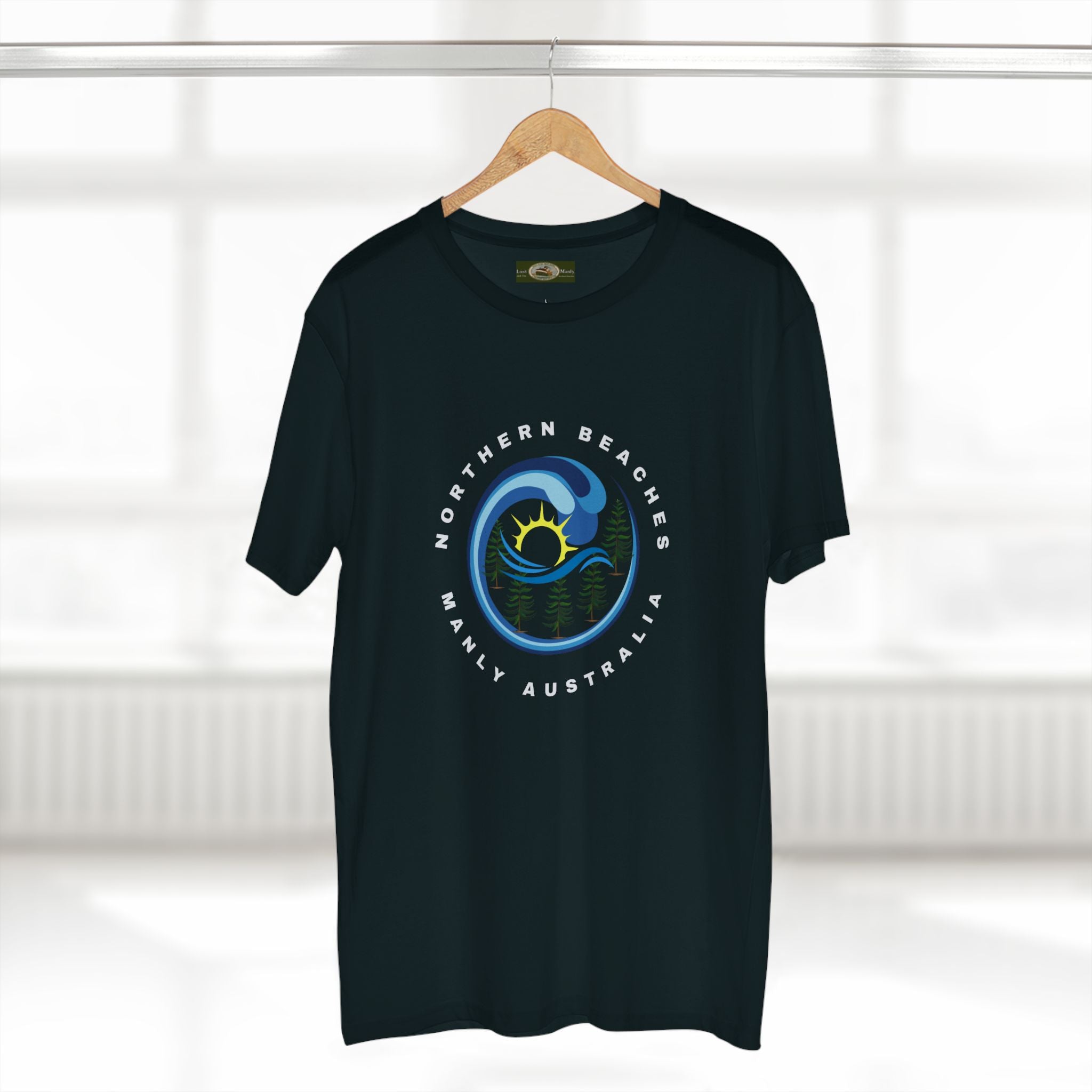 Manly Northern Beaches Sydney Australia Printed Logo T-Shirt Printify