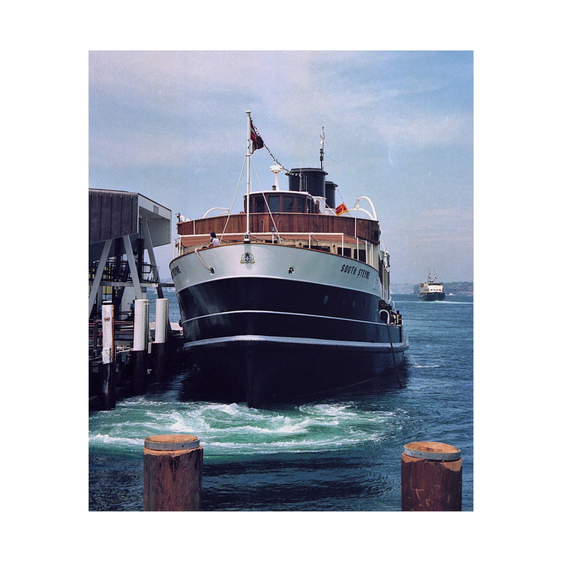 South Steyne Returns to Manly 1993 - Maritime Unframed Poster - Nautical Home Decor 