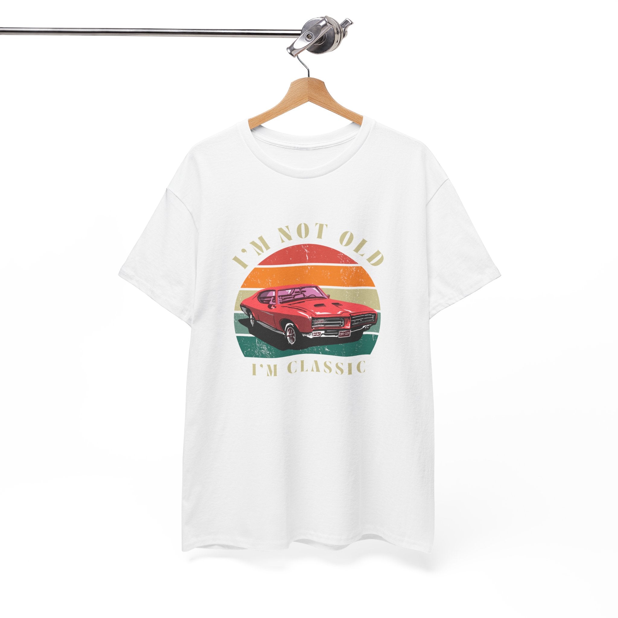 Vintage Car Lover Tee - I'm Not Old I'm Classic T-Shirt 