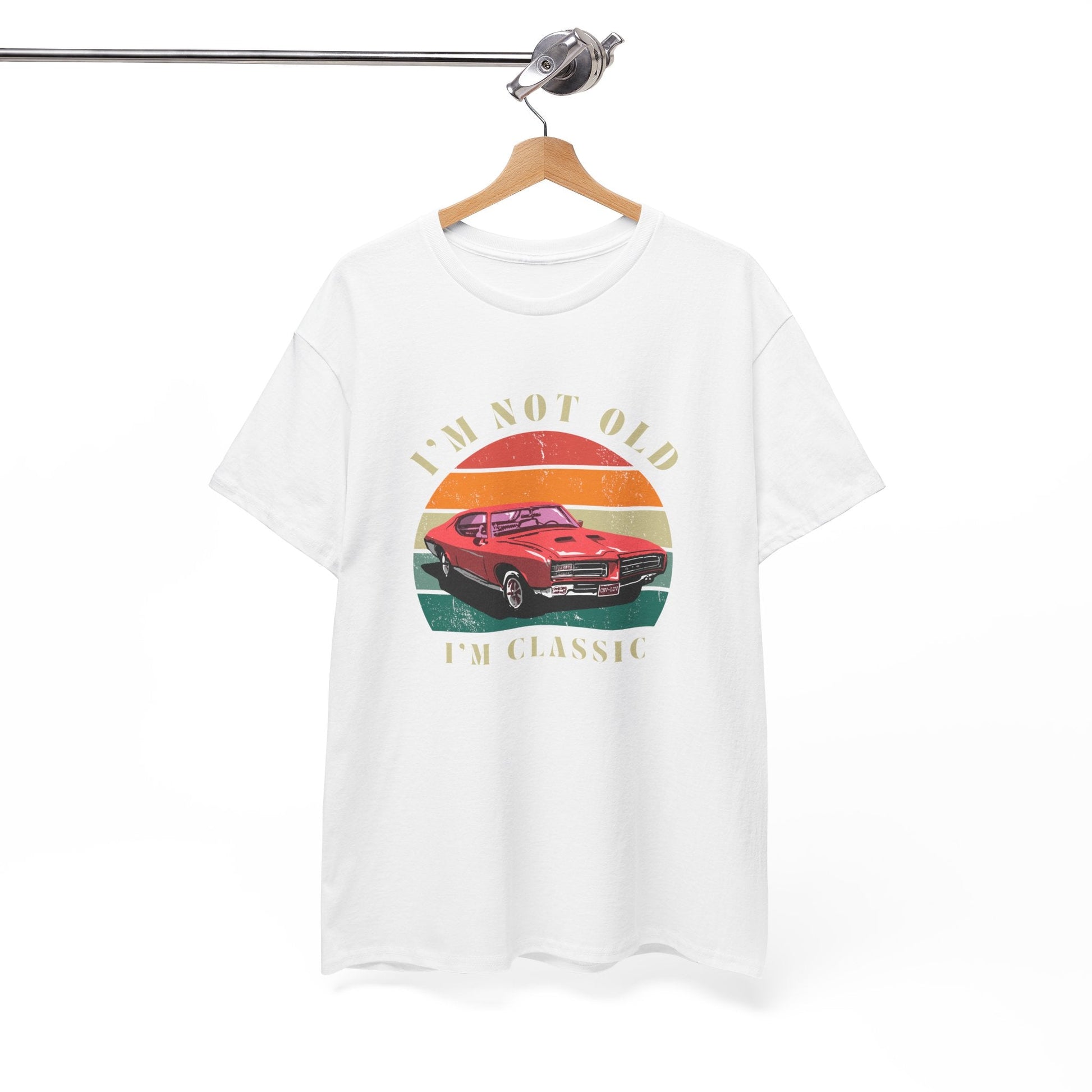 Vintage Car Lover Tee - I'm Not Old I'm Classic T-Shirt 