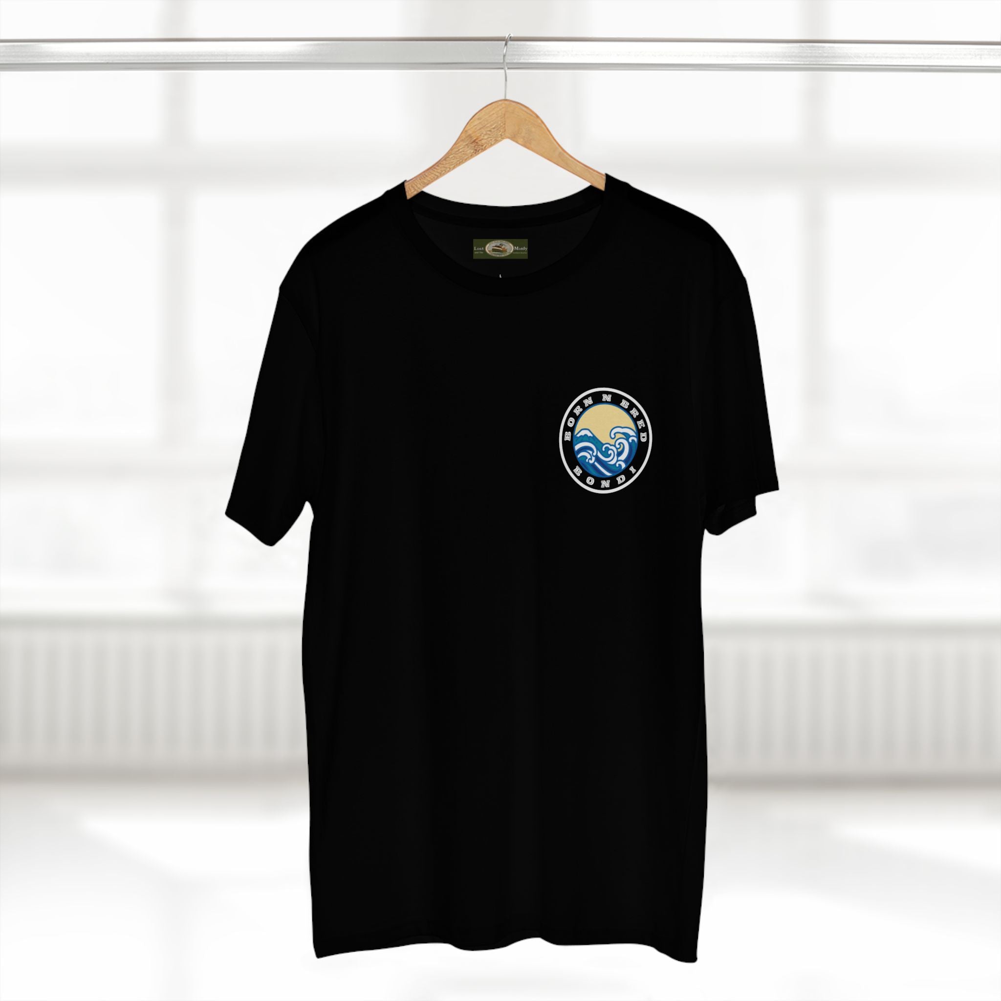 T-Shirt with free Canva custom logo printed front and back Bondi/Collaroy 