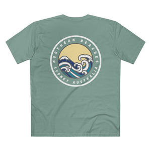 Northern Beaches front/back Logo Adult T-Shirt 