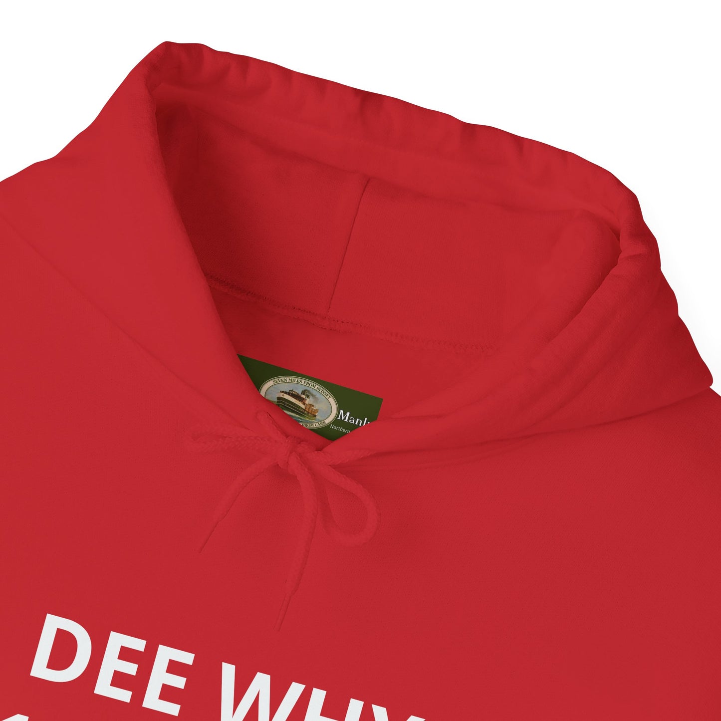 Dee Why Ferry by Phil Belbin Vintage Hoodie
