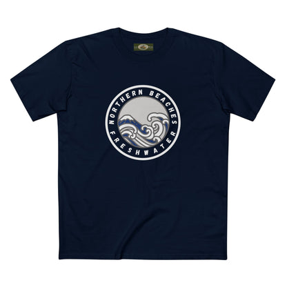 Northern Beaches 'Freshwater' Cotton Tee — Custom Logo Adult T-Shirt 