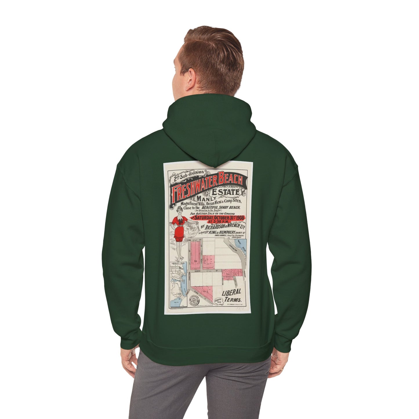 Freshwater Beach Vintage Hoodie