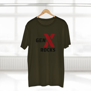 Gen X Rocks Graphic Tee - Nostalgic Gen X T-Shirt, Vintage Style Tee, Gift for Generation X, Casual Wear, Retro Shirt 