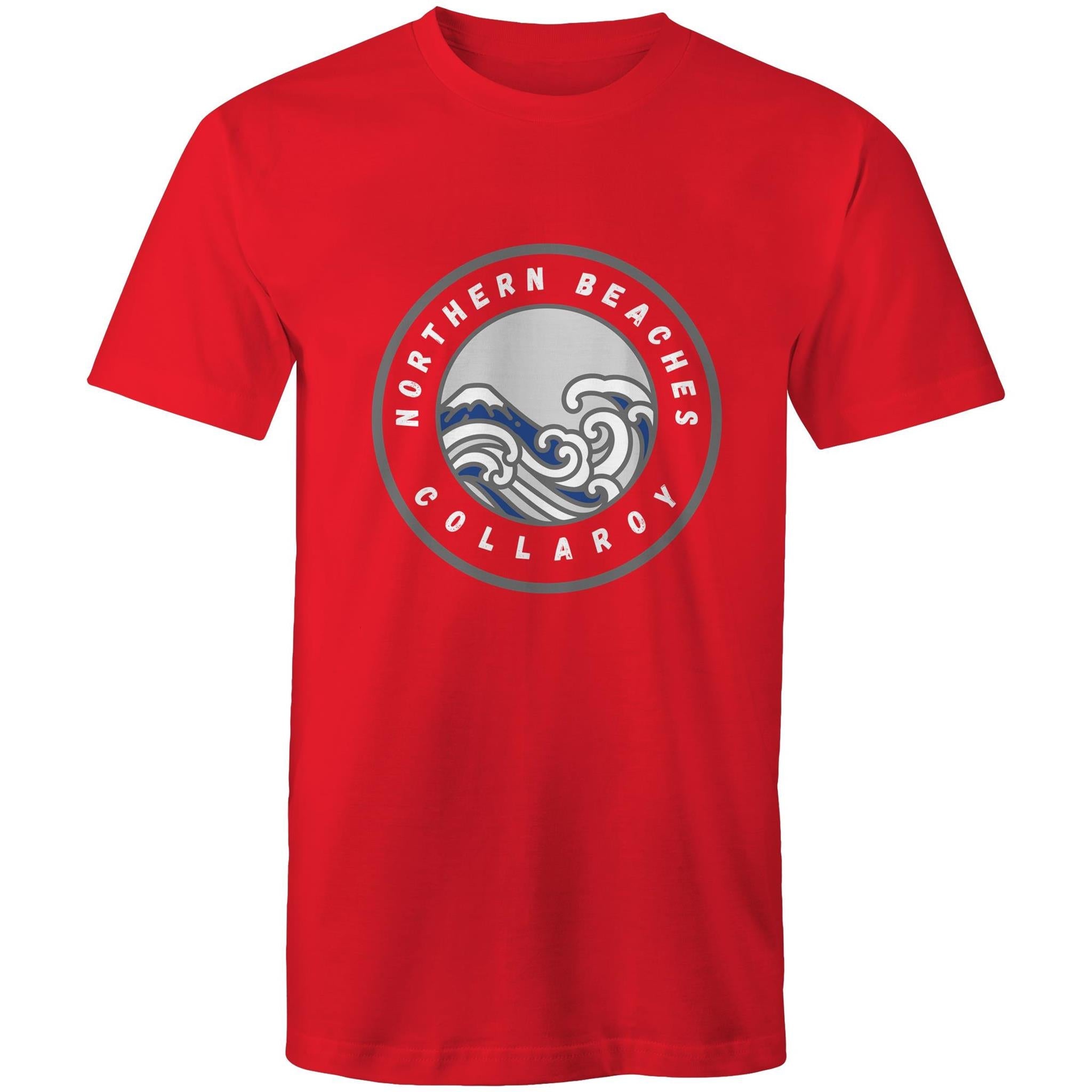 AS Colour Staple - Mens T-Shirt Northern Beaches Collaroy custom logo front Ogo Merch