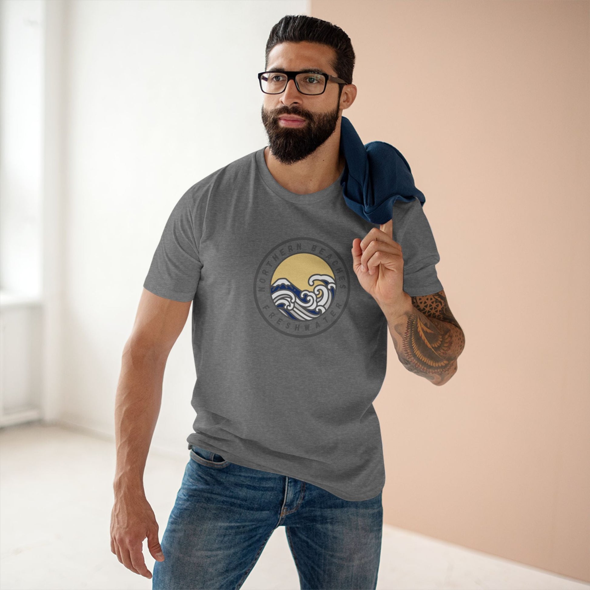 Northern Beaches Sydney Australia custom logo T-Shirt Printify