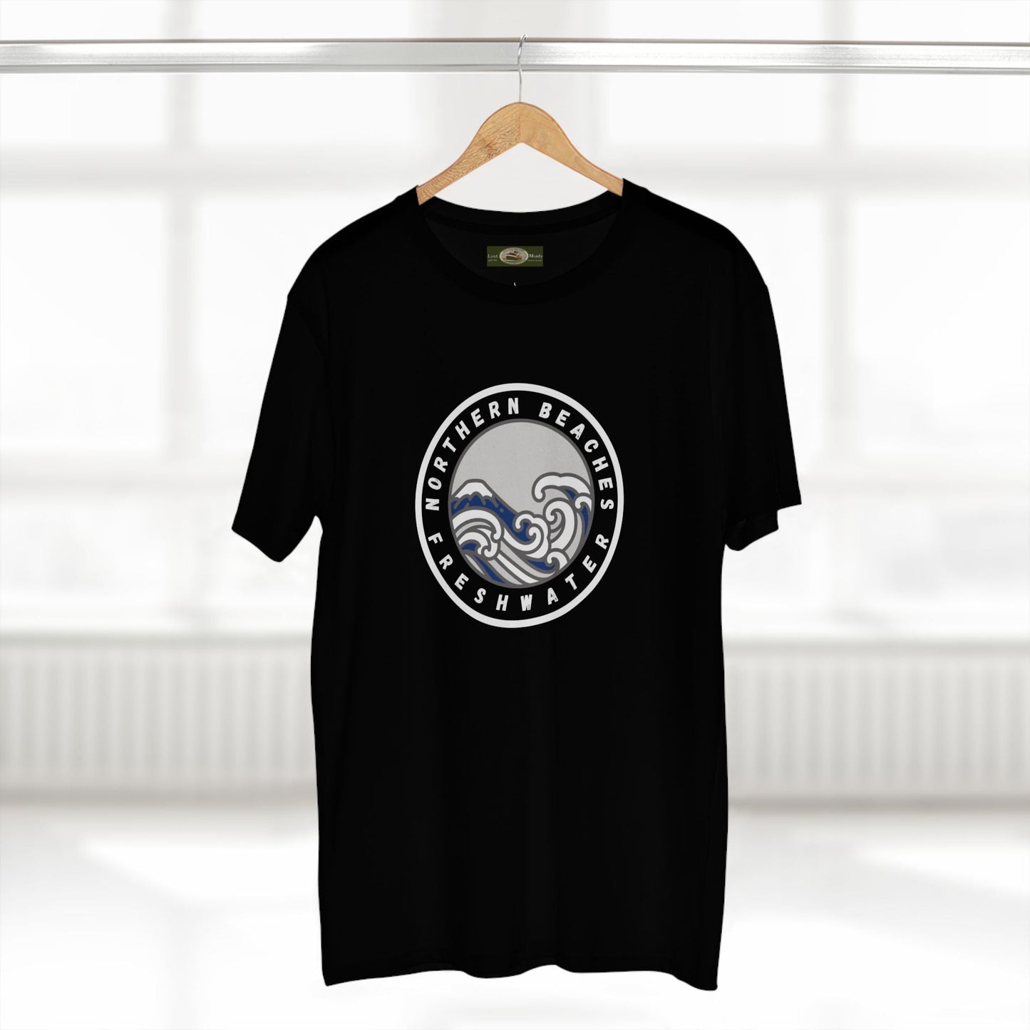 Northern Beaches 'Freshwater' Cotton Tee — Custom Logo Adult T-Shirt 