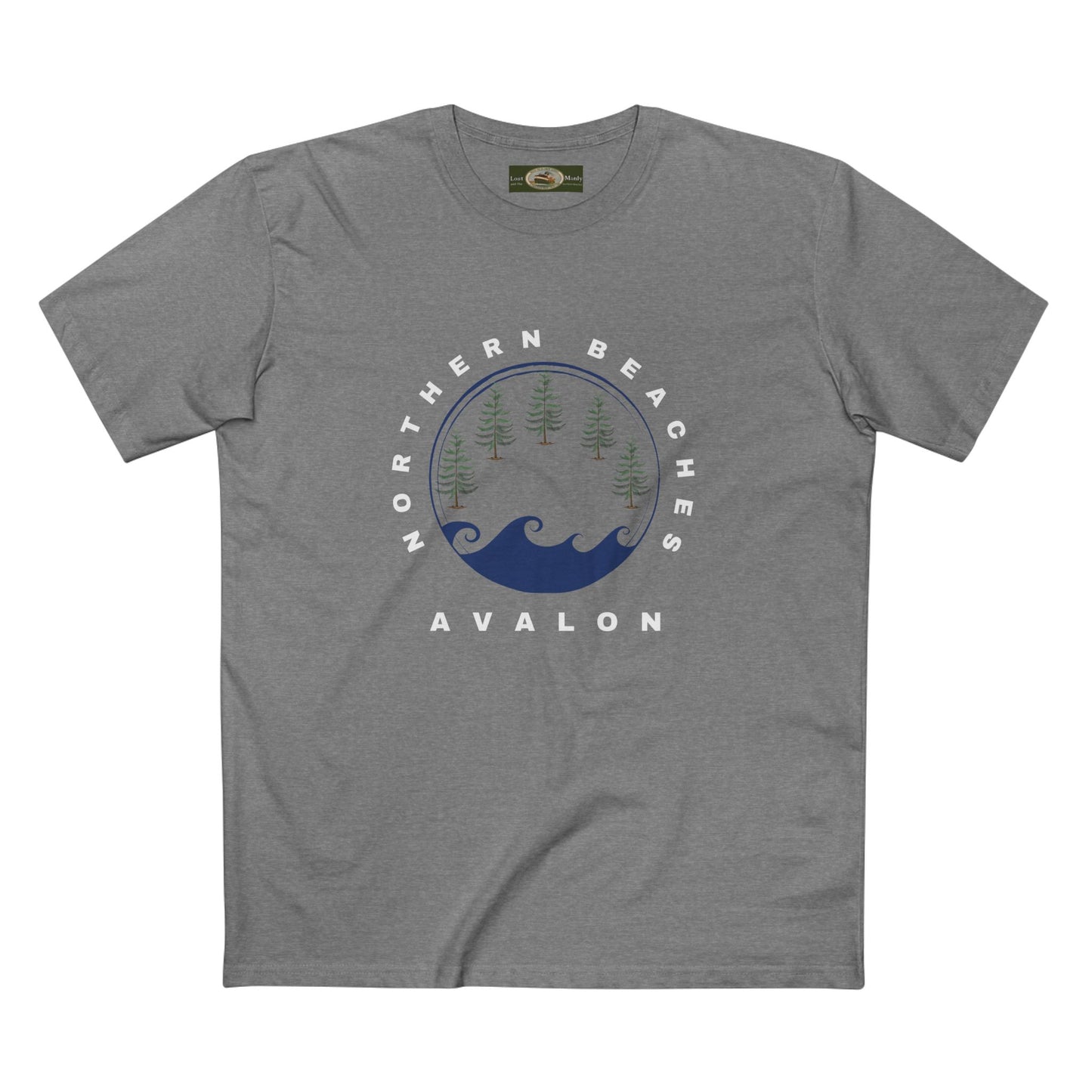 Lost Manly original Avalon Custom Logo edition T-Shirt - Lost Manly Shop
