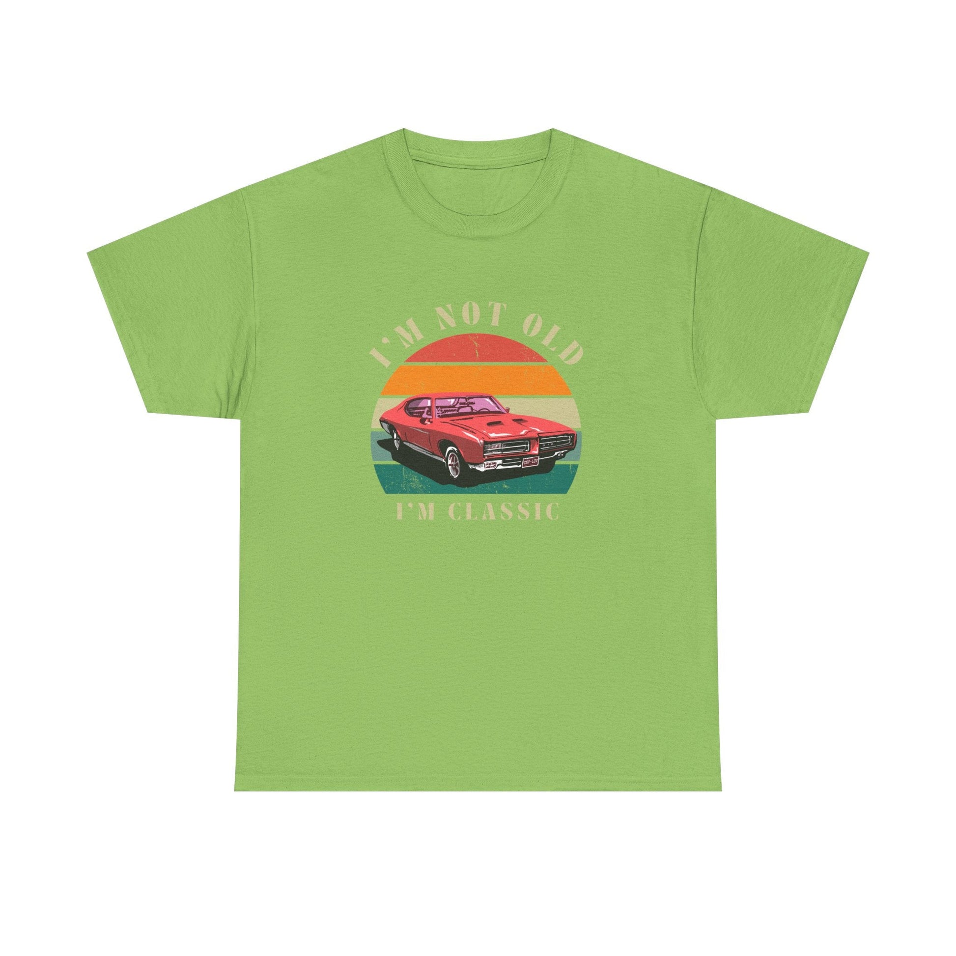 Vintage Car Lover Tee - I'm Not Old I'm Classic T-Shirt 