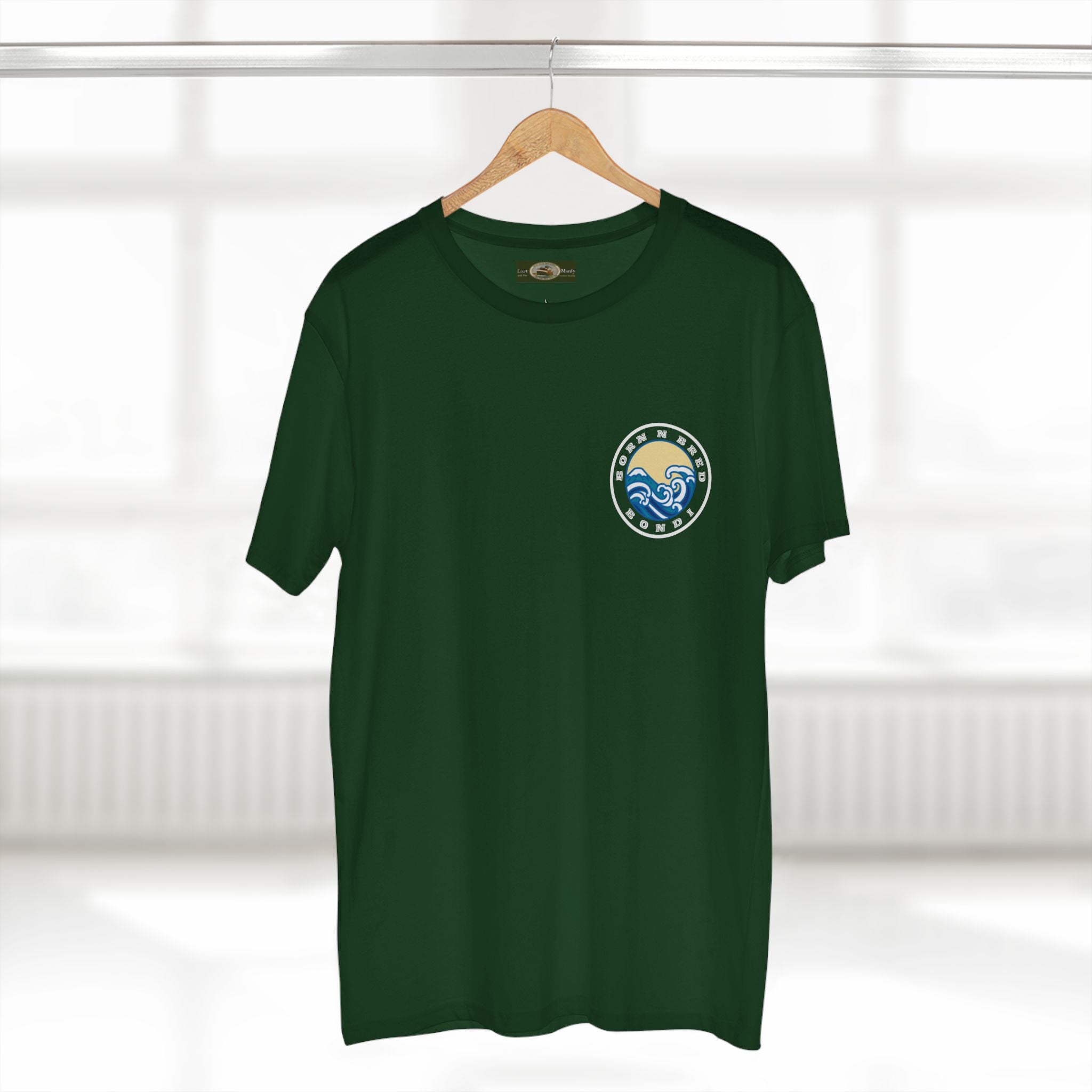 T-Shirt with free Canva custom logo printed front and back Bondi/Collaroy 