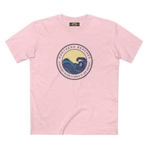 T-Shirt Northern Beaches Harbord Born n Bred n Led Astray Custom Logo Front Printify