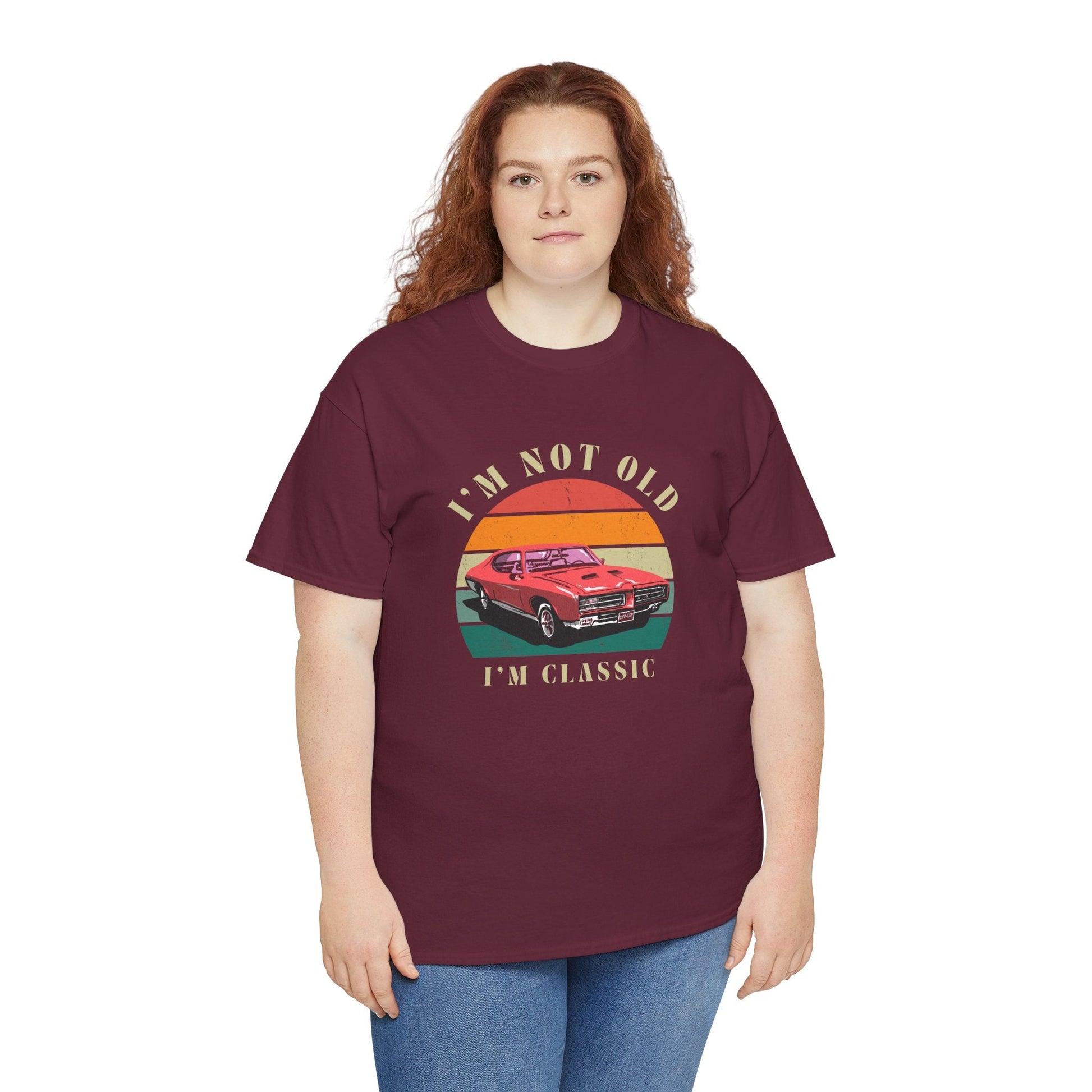 Vintage Car Lover Tee - I'm Not Old I'm Classic T-Shirt 