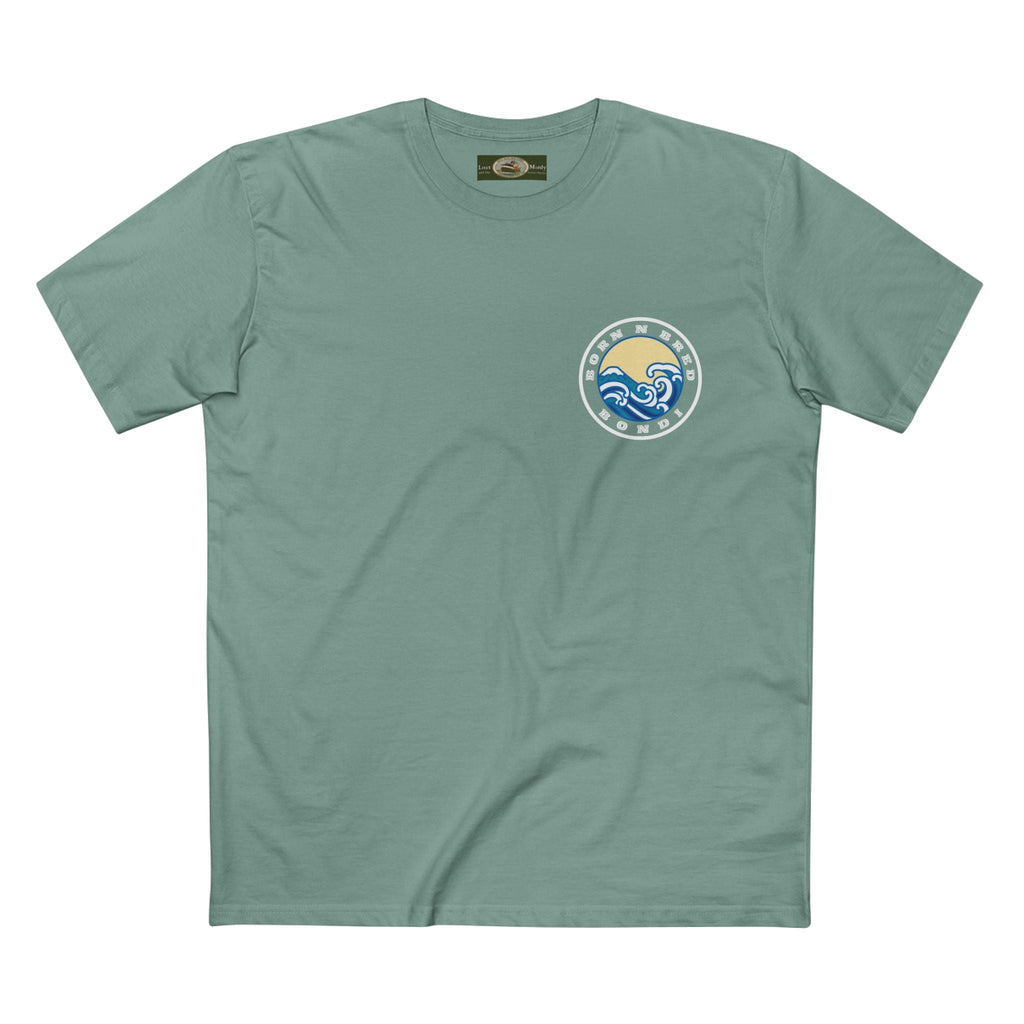 T-Shirt with free Canva custom logo printed front and back Bondi/Collaroy 