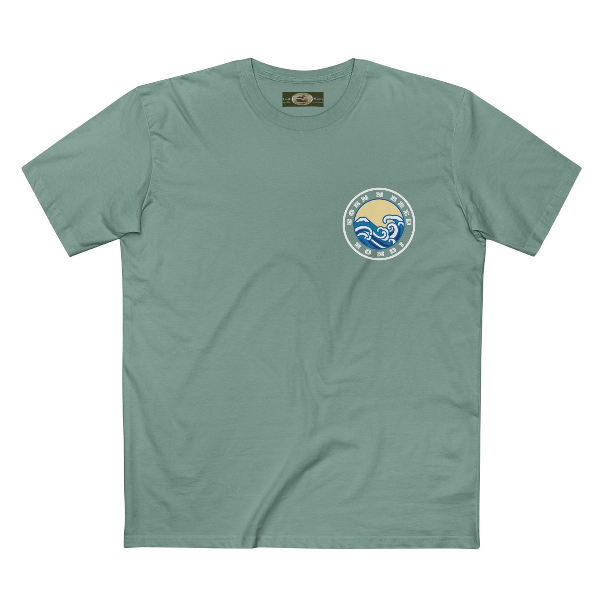 T-Shirt with free Canva custom logo printed front and back Bondi/Collaroy 