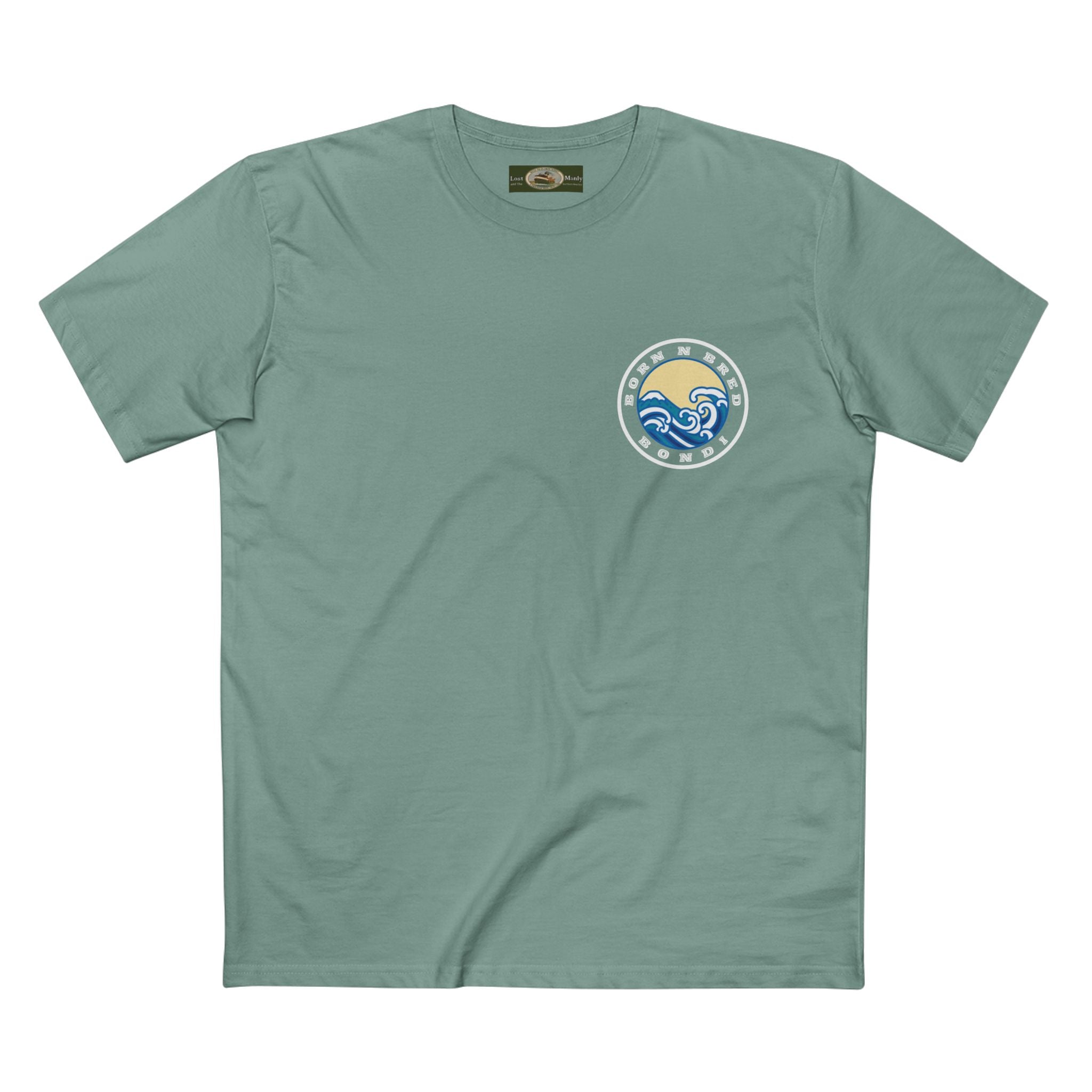 T-Shirt with free Canva custom logo printed front and back Bondi/Collaroy 