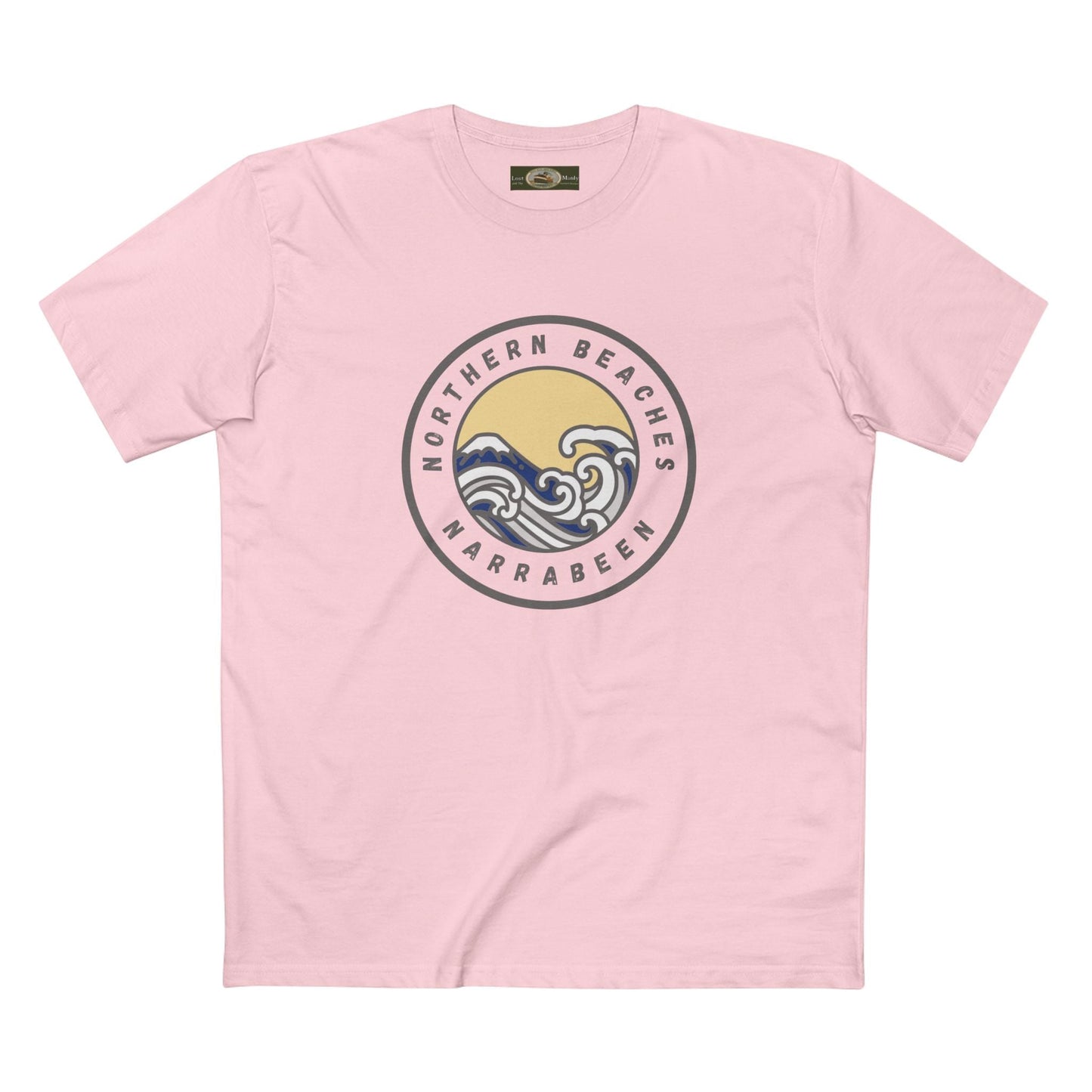 Narrabeen Northern Beaches Sydney Australia Printed Logo T-Shirt Printify