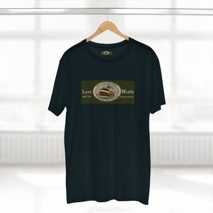 Lost Manly T-Shirt Original Lost Manly Trademark Custom Logo Limited Edition - Lost Manly Shop