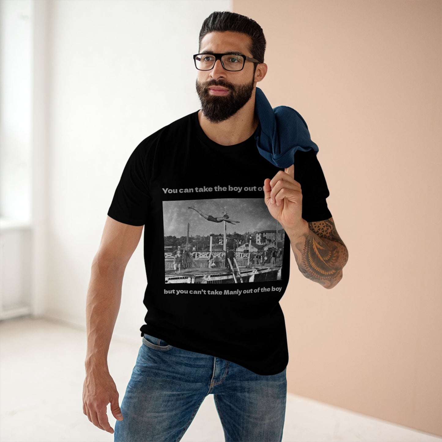 Vintage Print custom logo T-Shirt 