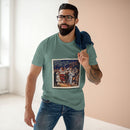 Vintage Manly Mardi Gras Staple Tee Printify