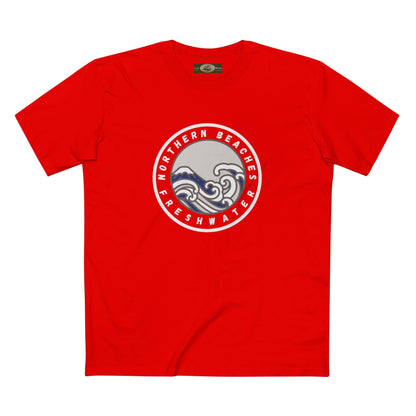 Northern Beaches 'Freshwater' Cotton Tee — Custom Logo Adult T-Shirt 