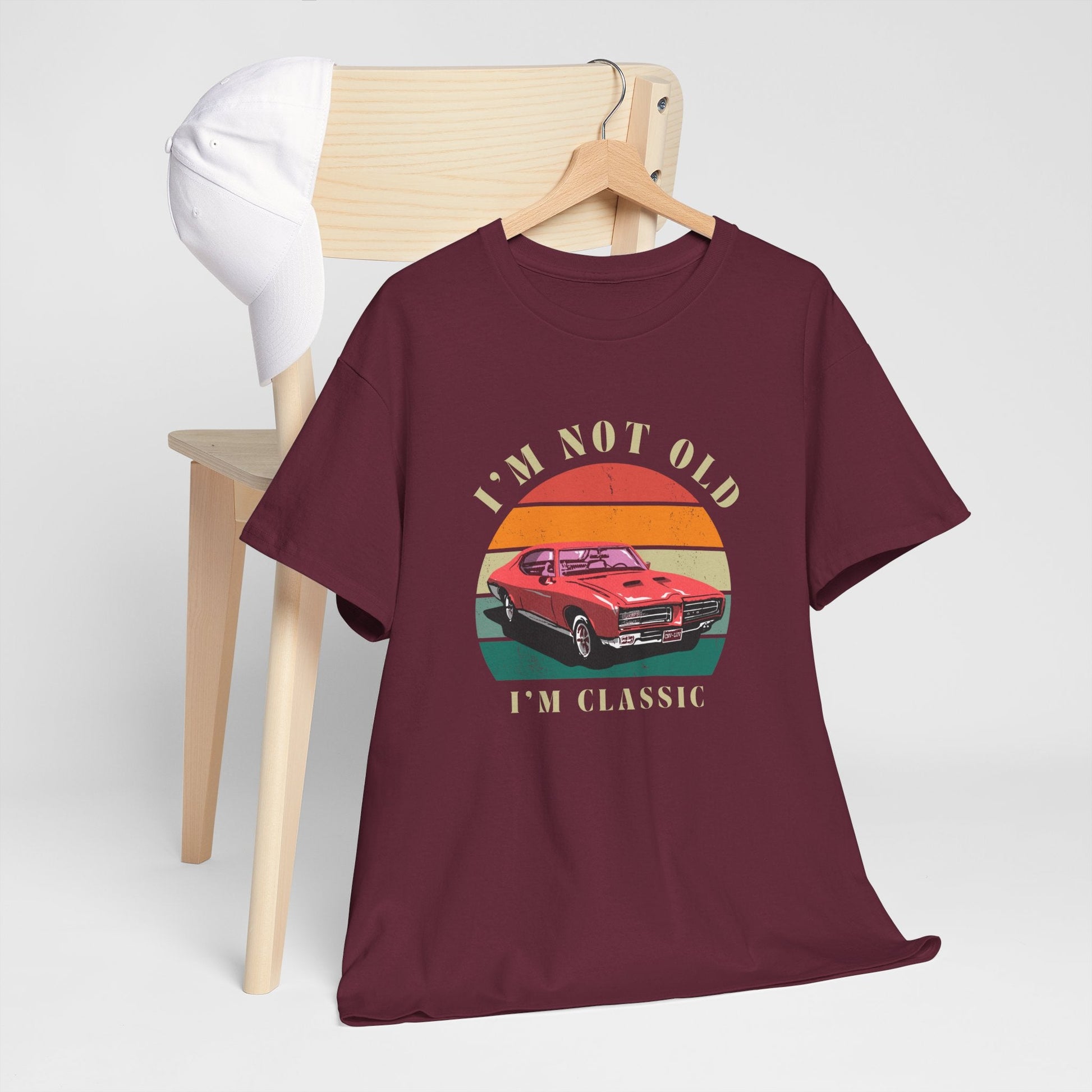 Vintage Car Lover Tee - I'm Not Old I'm Classic T-Shirt 